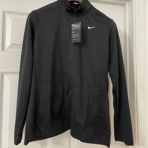 Nike black dri-fit top NWT size L